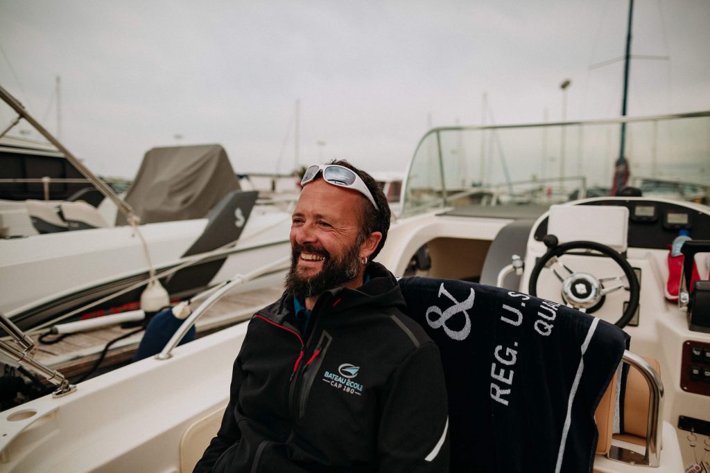 Permis bateau avec Yann